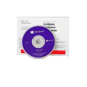 Windows 10 Pro 64位原始设备制造商DVD全包装产品，具有原始许可证密钥寿命