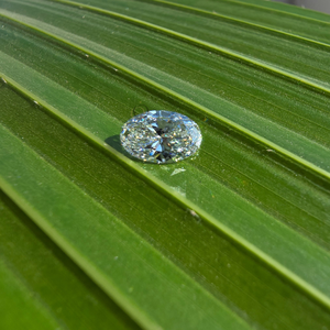 เพชรทรงรีสังเคราะห์แบบขายส่ง น้ำหนัก 1 กะรัต รับรองโดย IGI สี D ความสะอาด VVS1 สำหรับทำเครื่องประดับ ขายส่งจำนวนมาก - Product Image 3