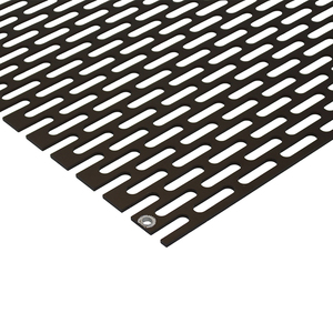 <span class=keywords><strong>Panneau</strong></span> de mur rideau en <span class=keywords><strong>aluminium</strong></span> perforé rond anodisé bronze PVDF de 2 mm, 3 mm, 4 mm, taille personnalisée pour écran de séparation extérieur - Product Image 6