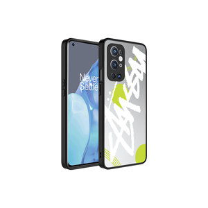 Funda de Silicona con Patrón de Espejo para Teléfono OnePlus 9 Pro, con Electrochapado, Diseño Especial, Protección Antigolpes para la Cámara - Product Image 1