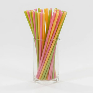 Single use tapioca flour straws for cocktails beverages drinks biocompostable rice straw good quality - Product Image 2
