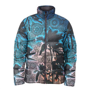 Blouson matelassé personnalisé en toile enduite, sublimé, haute qualité, imperméable, coupe-vent, respirant, pour l'extérieur – Vente en gros - Product Image 1