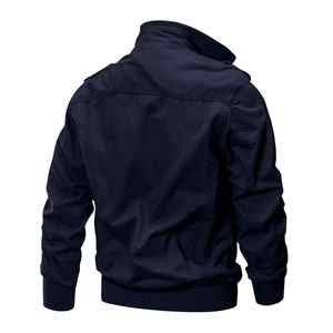 Wholesale Classic Modern Fashion Outdoor <b>Men's</b> Denim <b>Jacket</b> Top Quality Cotton <b>Canvas</b> Casual Sportswear <b>Jackets</b> For <b>Men</b> - Product Image 4