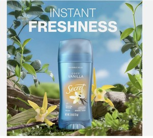 Déodorant anti-transpirant solide invisible Secret - Product Image 3