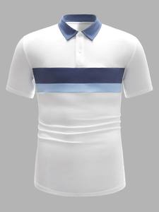 T-shirt polo de haute qualité logo personnalisé respirant grande taille hommes pour polos prix premium avec coupe confortable - Product Image 3