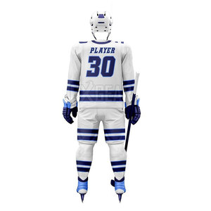 Uniforme transpirable de hielo Hokey con cintura elástica, tela personalizada diseñada para la comodidad en el campo - Product Image 6