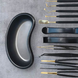 Instrumentos dentales de acero inoxidable recubiertos de oro Manual de grado quirúrgico de calidad superior Kit de herramientas de precisión 1 Juego Autoclavable - Product Image 4