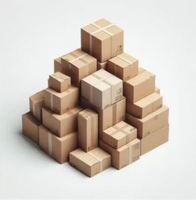 Boîtes en carton ondulé de haute qualité pour l'emballage du commerce électronique, produits ménagers, fabriquées en Inde, fournisseur à prix raisonnable