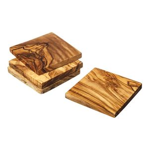 MN EXPORTS Handmade Square Shaped Walnut Mats & Pads Pure <b>Wooden</b> <b>Coasters</b> for Premium Style - Product Image 6