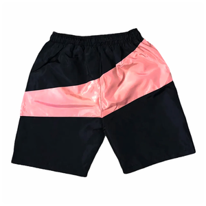 Ensemble de vêtements de sport d'été pour hommes Veste coupe-vent respirante avec col montant Short en toile de couleur unie-pour l'hiver - Product Image 5