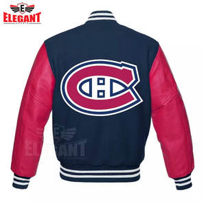 Tissu respirant Baseball Letterman Varsity veste Prix raisonnable Conception personnalisée à manches longues Baseball Letterman veste - Product Image 2