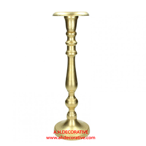 Elegant Designing Aluminum Antique <b>Gold</b> Finished High Quality <b>Decorating</b> Handmade T Light Candle Holder Stand Custom <b>Decor</b> - Product Image 4