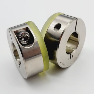 Tùy chỉnh nhà sản xuất mở loại trục cổ áo điện Feeder lăn Polyurethane bao gồm với bộ vít - Product Image 1