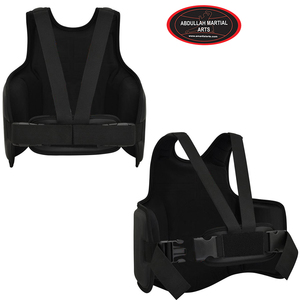 เสื้อเกราะป้องกันอกสำหรับชกมวย ทำจากหนัง PU สีดำแดง ราคาสมเหตุสมผล สำหรับการฝึกซ้อมและการต่อสู้ โดย ABDULLAH MARTIAL ARTS - Product Image 6