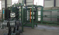 Machine de production de panneaux muraux en polystyrène EPS 3d Sandwich en béton Machine de construction 3D pour mur et panneau Tridi Ligne de production pour la construction