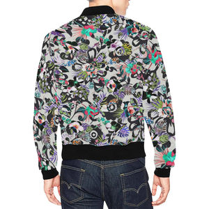 Blouson d'aviateur unisexe de haute qualité impression par sublimation 3D personnalisée blouson d'aviateur pour hommes - Product Image 2