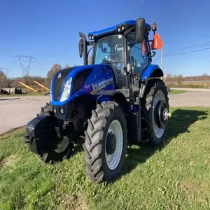 Machine agricole de tracteur New-Holland T7210 2014 d'occasion en gros avec des conditions de travail à haute efficacité disponibles maintenant pour l'expédition - Product Image 3