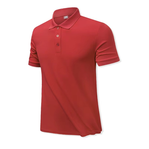 Polo de golf respirant à manches courtes avec logo personnalisé vêtements de golf à séchage rapide pour l'été - Product Image 3