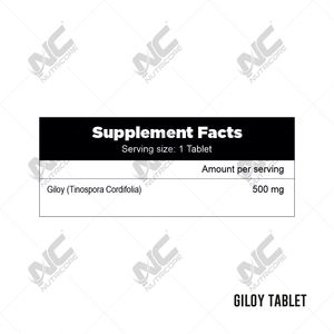 ยาแท็บเล็ตเอนไซม์เพื่อสุขภาพ giloy - Product Image 2