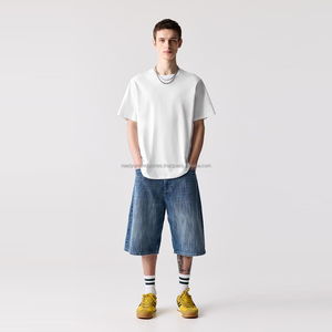 Premium 100% coton 300gsm surdimensionné vêtements pour hommes T-shirt fabricant T-shirt vierge T-shirt de haute qualité pour hommes - Product Image 1