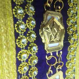 Collar masónico Regalia Worthy Patron Nuevo estilo - Product Image 4