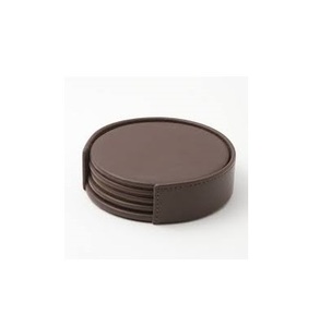 Sous-verres 100 % cuir de qualité supérieure pour la maison, l'hôtel, le bureau, et tapis de thé - Product Image 4