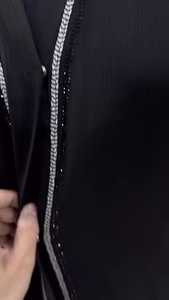 Vestidos tradicionales de Dubái elegantes y modestos Abayas de trabajo de hilo de diamante para mujer, tela transpirable bordada a mano, musulmana para mujer - Product Image 2