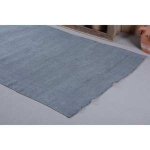 พรมขนแกะสไตล์ตุรกีโบราณสีน้ำเงินขนาด5.2x9.8ฟุตทันสมัยผ้ากำมะหยี่ขนยาวกองสูงเย็บปะติดปะต่อกันแบบสี่เหลี่ยมผืนผ้าสำหรับห้องนั่งเล่นรถห้องโถงน้ำยาง - Product Image 4