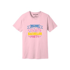 เสื้อยืดผ้าฝ้าย100% พิมพ์ลายธีมปาร์ตี้160-180กับหนัก GSM 12สีปรับแต่งดีไซน์และตำแหน่งของคุณเอง - Product Image 2