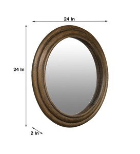 Miroir mural décoratif contemporain au design géométrique pour la décoration chic du salon et de la chambre à coucher - Product Image 6