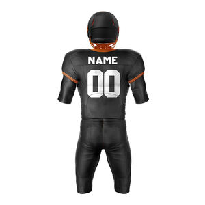 Ensemble maillot et pantalon de football américain sur mesure Kit d'uniformes de football américain 100% polyester de haute qualité - Product Image 2