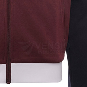 Venta al por mayor High Street Style Sports Jacket con Stand Collar Diseño personalizado Servicio OEM disponible - Product Image 5