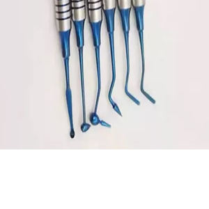 Juego de Curetas Gracey Dentales de Ortodoncia y Periodoncia, 9 Piezas, Instrumentos Dentales Manuales, Mango Hueco, Acero Inoxidable, Ergonómico - Product Image 3