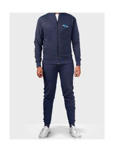 Chándal de fútbol al por mayor, chándales de hombre con logotipo personalizado, chándal de fútbol liso con cremallera polar tecnológico, chándal cálido de invierno - Product Image 4