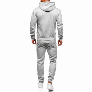 Ensemble de survêtement pour homme en coton 100% lourd, sweat-shirt ample et pantalon de survêtement avec design oversize à épaules tombantes pour l'hiver, ensembles élégants - Product Image 3
