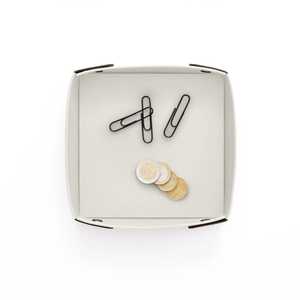 Plateau en cuir PU fait main de luxe, base en velours, haute qualité, design de poignée personnalisable pour les fruits secs, cadeau - Product Image 2