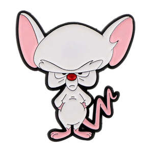 Pin's Cartoon Minus Et Cortex Matériel métallique durable - Product Image 4
