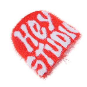Wholesale Custom Logo Jacquard Knitted Hats Mohair Beanie with Common Fabric Feature Manufactured with Your Own Design - Product Image 1