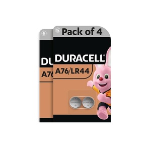Duracell แบตเตอรี่ปุ่มอัลคาไลน์ LR44 แบบพิเศษ 1,5V แพ็ค 4 ชิ้น - Product Image 2