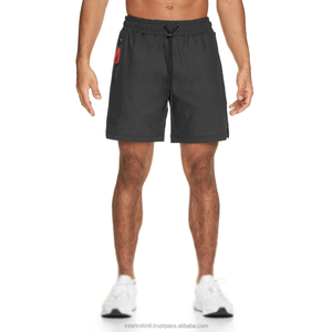 Shorts de Playa para Hombre, Cintura Alta, 100% Algodón, Secado Rápido, Transpirables, Anti-UV, Resistentes al Viento, para Verano, Playa, Running, Gimnasio, Entrenamiento - Product Image 6