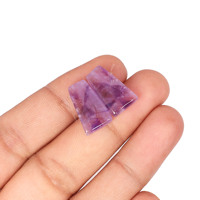 Vente en gros de pierres précieuses en amas de cabochons d'améthyste étoilée naturelle pour la fabrication de bijoux, bagues, boucles d'oreilles, pierres précieuses artisanales pour bijoux