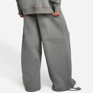 Pantalones de chándal lavados con ácido de mezcla de algodón para mujer Joggers holgados con cierre de cintura elástica Diseño de bolsillo de verano - Product Image 6