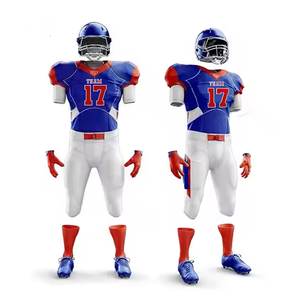 Camisetas de Fútbol Americano Personalizadas de Fábrica, Diseño Personalizado, Nombres de Equipos y Logotipos, Alto Rendimiento, Cortas, 100% Poliéster, Protección UV - Product Image 2