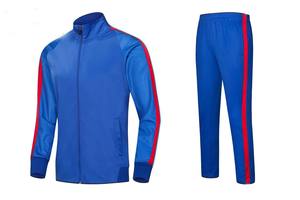 Combinaison d'entraînement costume à manches longues printemps et automne hommes adulte sport uniforme blanc étudiant Football uniforme veste - Product Image 3