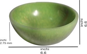 Frutero Ecológico Hecho a Mano con Resina Epoxi, Ligero, Duradero, Apto para Lavavajillas, Acabado Pulido - Product Image 2