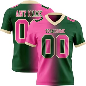 Uniforme Deportivo Personalizado de Fútbol Americano, Jersey de Malla de Poliéster de 235 g/m² con Impresión por Transferencia de Calor para Hombre y Jóvenes - Product Image 5