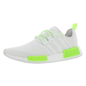 Chaussures de course pour homme Adidas NMD_R1, couleur blanc cristal/blanc nuage/vert solaire |   100% authentique - Product Image 1