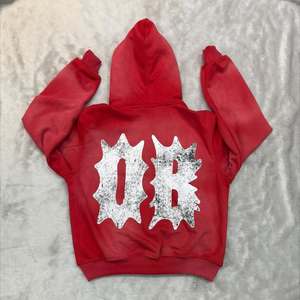 Vintage SunFade Grueso Suave 100% algodón Caída Hombro Oversized Heavyweight Heavy Distressed Rhinestone Full Zip Hoodie - Product Image 3