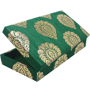 Paquete de madera hecho a mano con estampado de Bandez, fiesta de Navidad, boda, novias, joyería, caja de cartón para joyería a precios de fábrica, OEM - Product Image 1