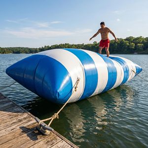 Catapulta de Agua Inflable 5x2m de PVC Resistente con Bomba Eléctrica para Lago y Playa, Directo de Fábrica - Product Image 5